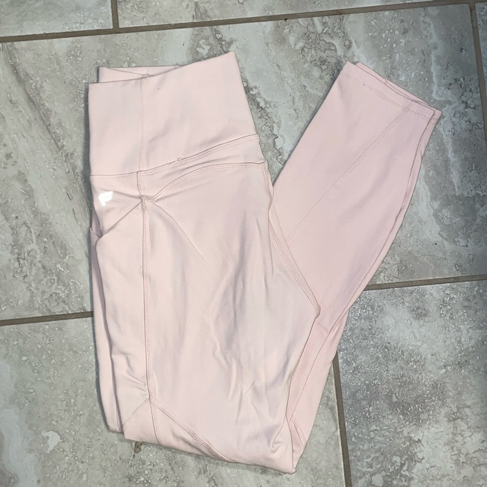 Fabletics Light Pink Pure Luxe Leggings
